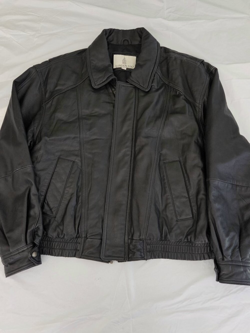 Men's Black Leather Jacket
